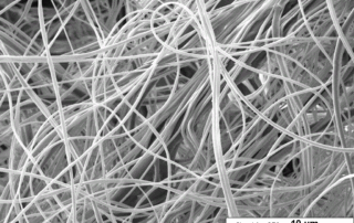 Gelatin nanofibrous scaffold, halospun, for 3D culture and tissue engineering