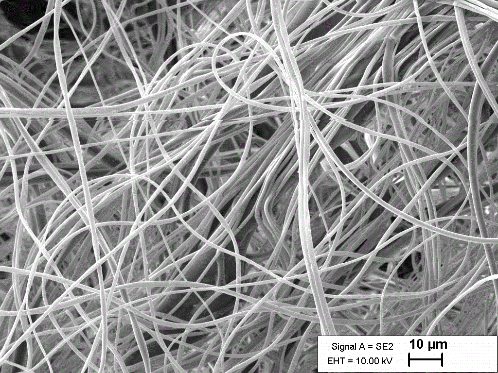 Gelatin nanofibrous scaffold, halospun, for 3D culture and tissue engineering